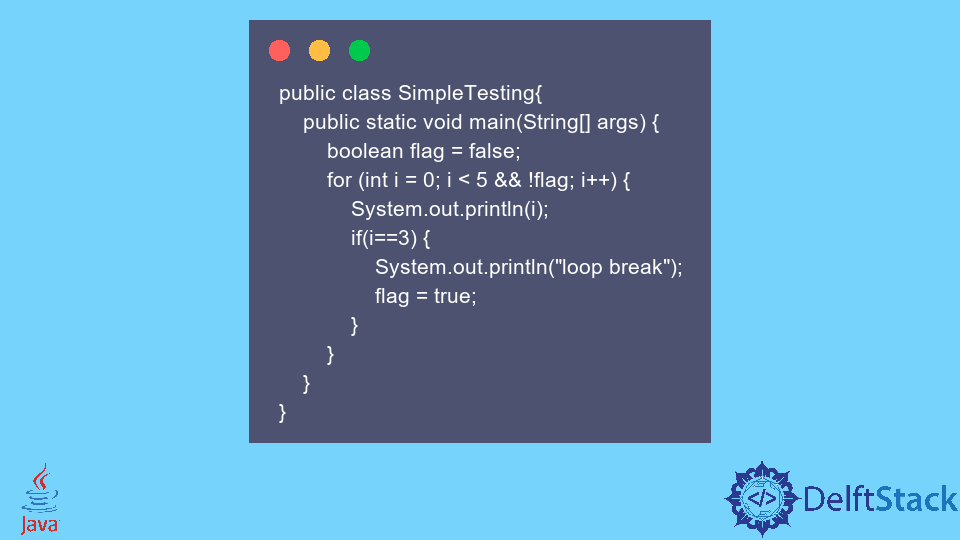 Break Nested Loops in Java Delft Stack